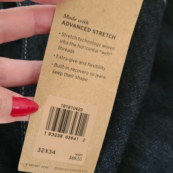 NWT Levi's 541 Athletic Taper Men's Jeans ❤ - Picture 8 of 8